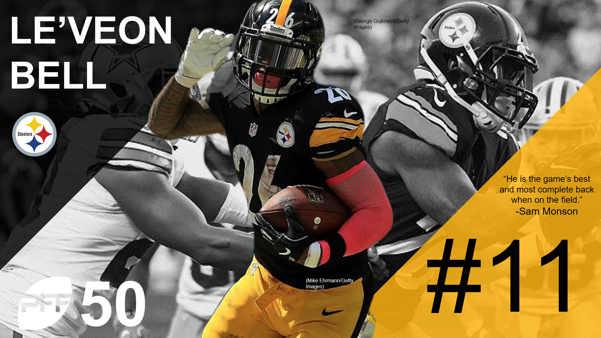 11 LeVeon Bell